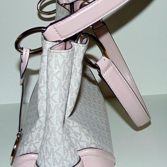 Michael Kors Large Nicole Triple Compartment Shoulder Tote Bag - Picture 6 of 9